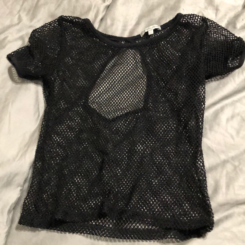 Charlotte Russe Mesh Top